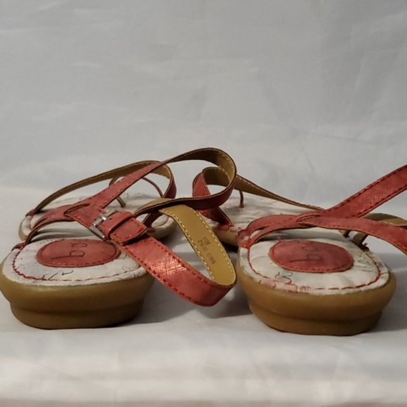 boc silver sandals